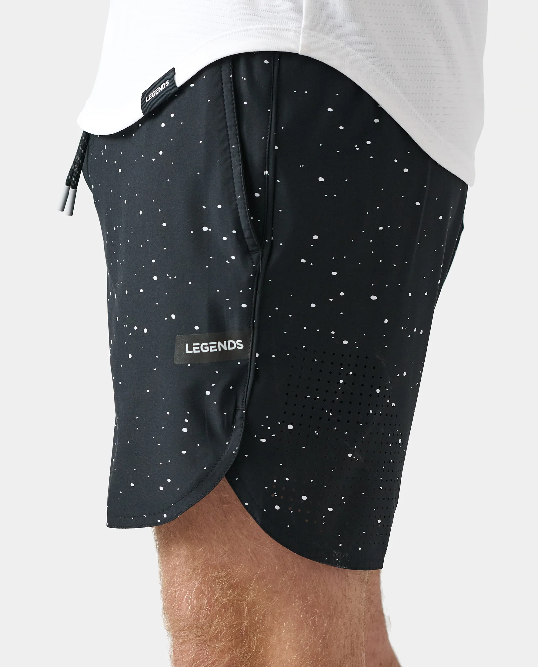 KANE x Legends Luka Short - Black Splatter - Image 5