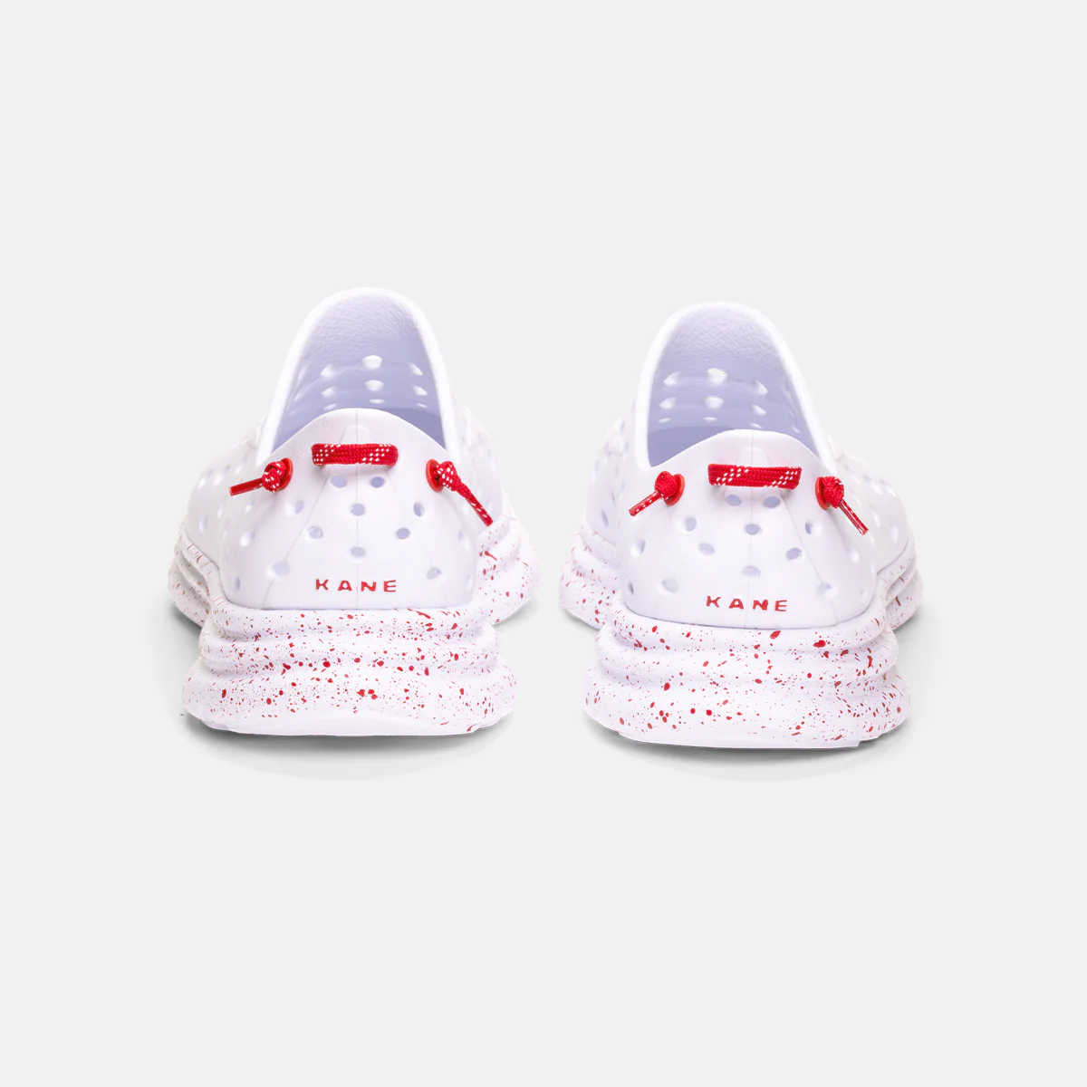 Revive - All White / Red Speckle - Image 5