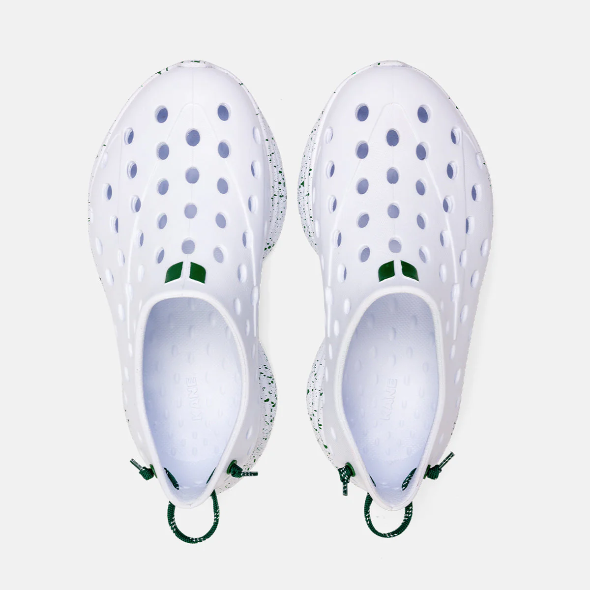 Revive Kids - All White / Green Speckle - Image 4